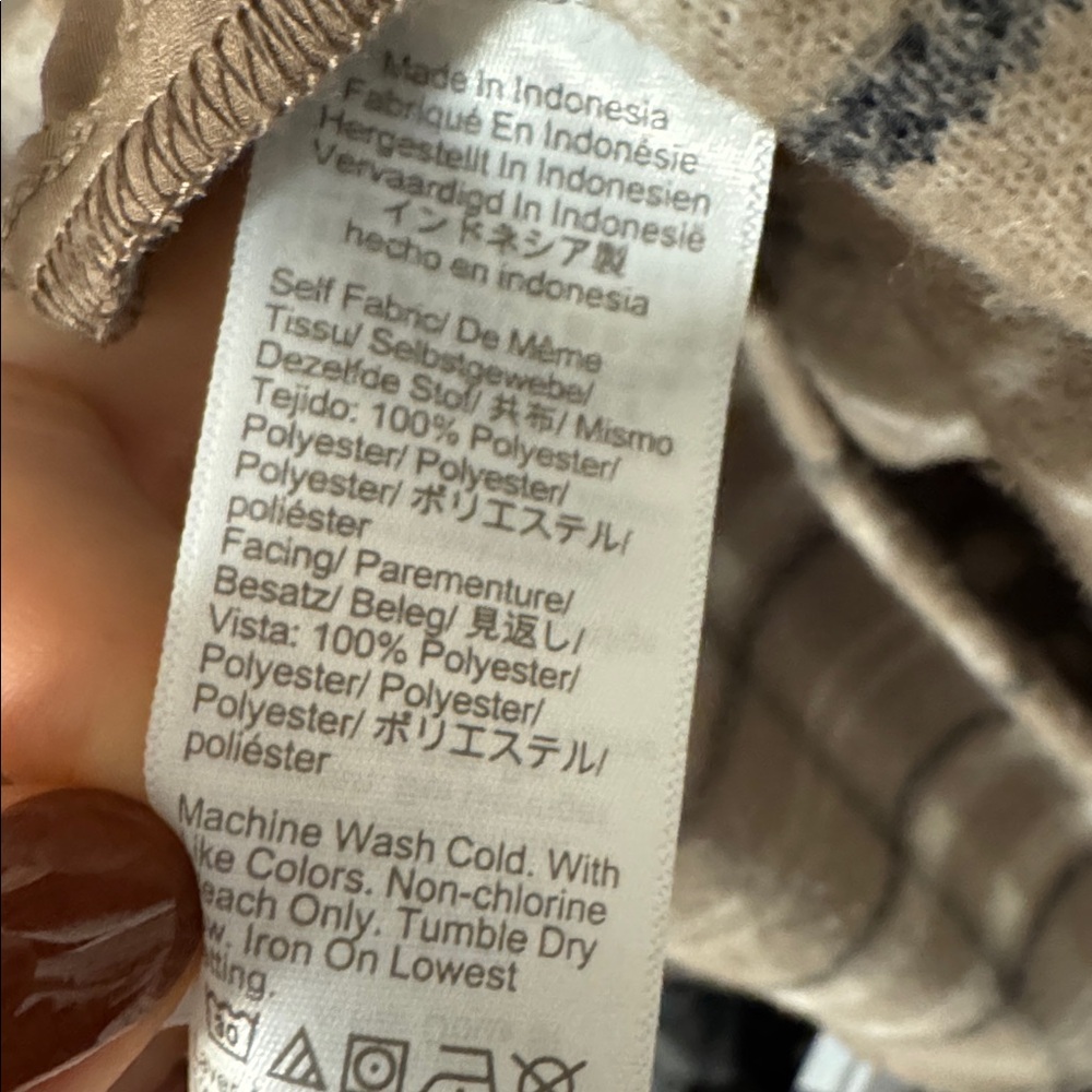 J. Crew Plaid Jacket in Brown and Cream - Picture 4 of 4